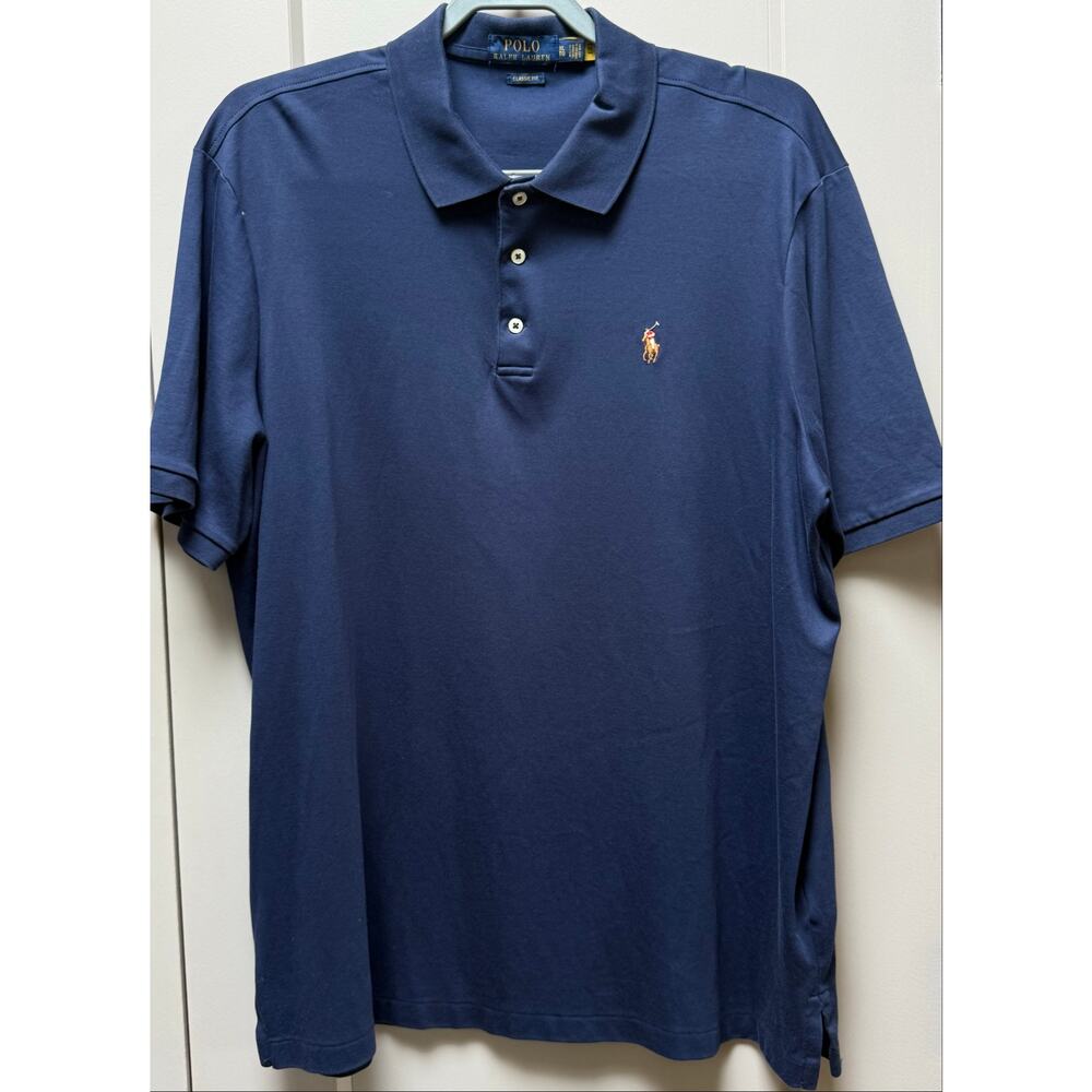 Polo Ralph Lauren Classic Fit Polo Navy Size XL
